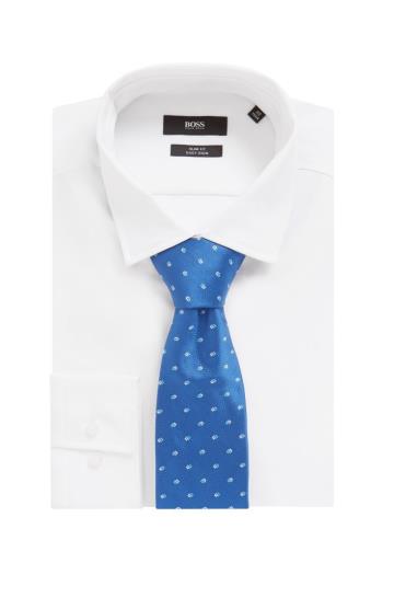 Krawaty BOSS All Over Patterned Niebieskie Męskie (Pl36246)